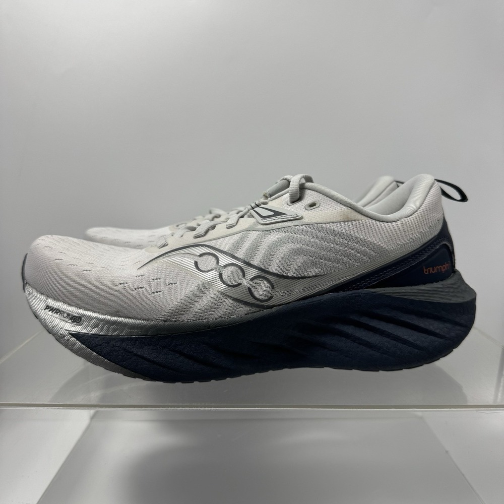 Brand New Saucony Triumph 22 Blue Grey Sneakers S20965-218 Men's Size 13 WIDE